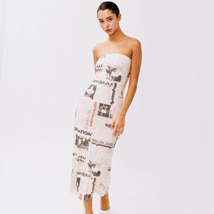 With Jean Frankie Midi Dres I read all about it